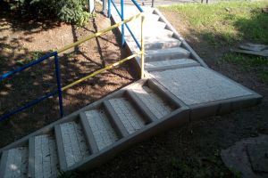 nowe schody w jarach