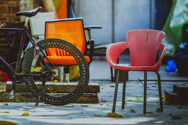 Odbiór odpadów wielkogabarytowych z zabudowy wielorodzinnej.