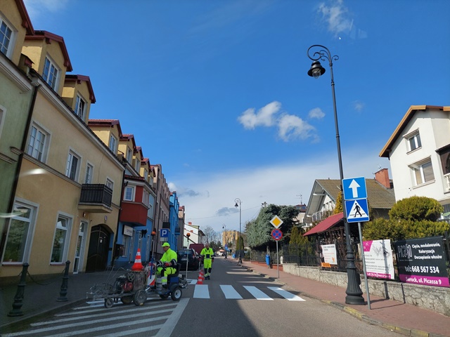 Oznakowanie poziome dróg gminnych