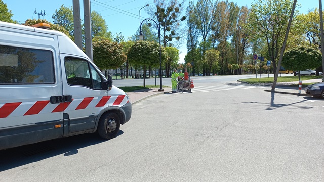 Oznakowanie poziome miasta i gminy