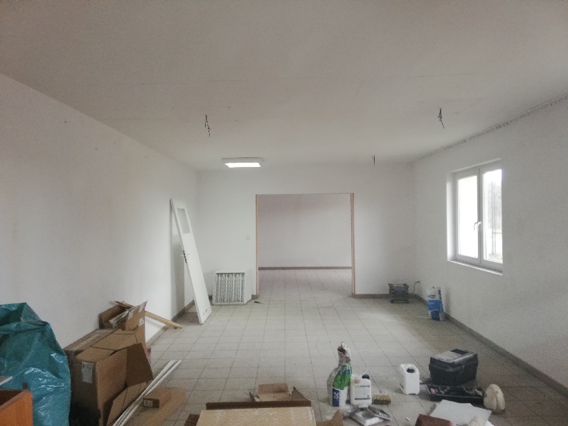 Remont pomieszczeń OSP w Stanisławowie